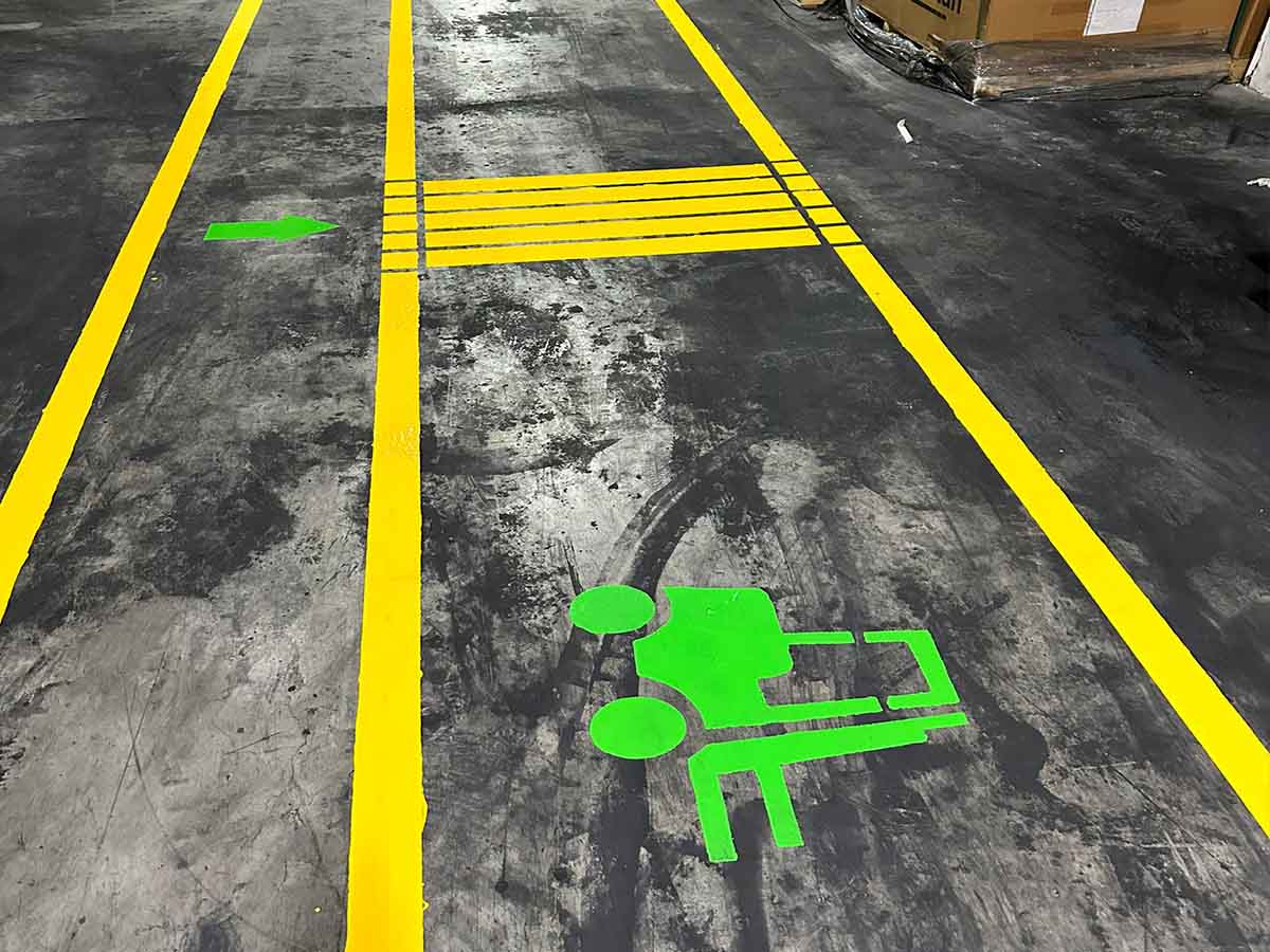 Forklift Yol Çizgileri